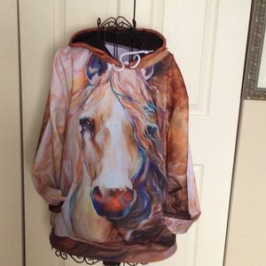 Long sleeved hoodie